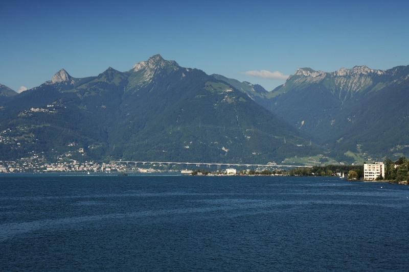 Montreux a Ženevské jezero