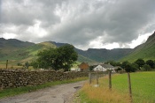 Údolí Langdale. Lake District