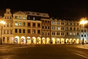 Jihovýchodní strana náměstí dr. E.Beneše, Liberec