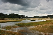 Záliv Käringsund, Käringsundby,  ostrov Eckerö, Ålandy