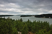Záliv Bomarsund a ostrov Prästö, Ålandy