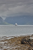 Fjord Tysfjorden od Bognes