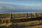 Ring Of Brodgar. Orkneje. Skotsko