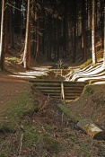 Hrazení bystřiny pod Nedamami