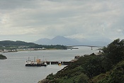 Ostrov Skye a most Skye Bridge