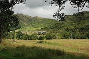 Viadukt v údolí Glen Finnan