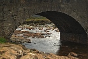 Old Sligachan Bridge a Black Cuillins, Skye