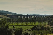 Železniční viadukt Culloden Viaduct (*1898, dl. 549 m), Culloden