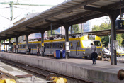 Příměstský elektrický vlak VT X 11 (*1982). Nádraží Göteborg (S)